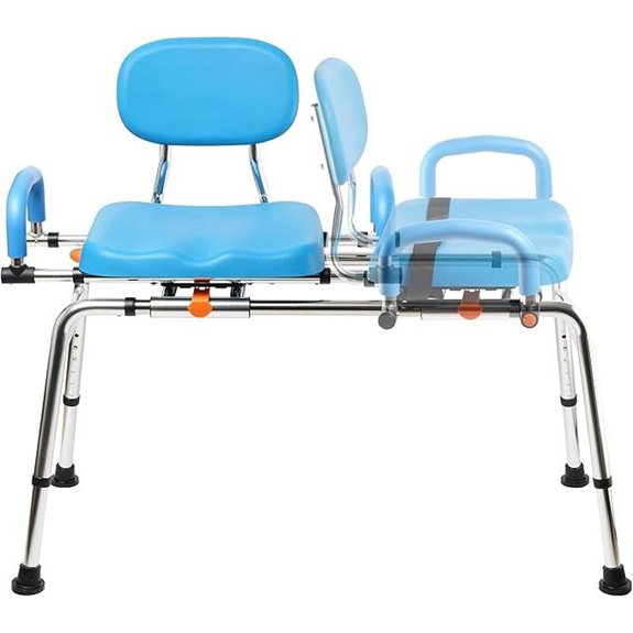 360° Swivel Tub Transfer Bench for Seniors (450 lbs)