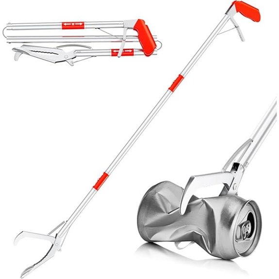 Grabber Reacher Tool 50 Foldable Extra Long Reacher
