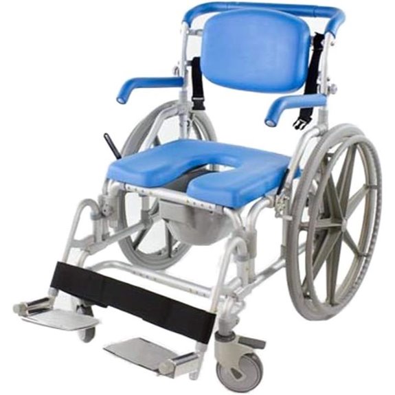 Platinum Health Bariatric Shower/Commode/Transport Chair 600lb Capacity