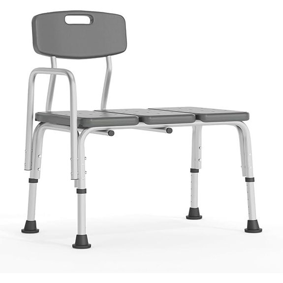 Flash Furniture HERCULES Adjustable Bath Transfer Bench (300 lb. Capacity)