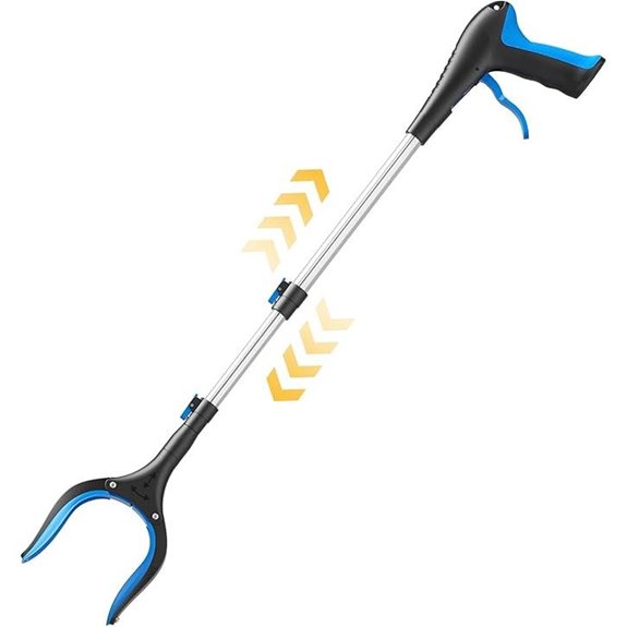 Telescopic Grabber Reacher Tool 5-Level Adjustable Length