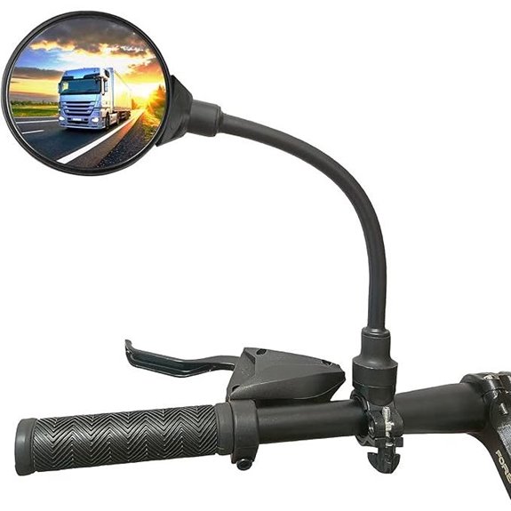 Adjustable Bike Handlebar Rearview Mirror for E-bike/Scooter