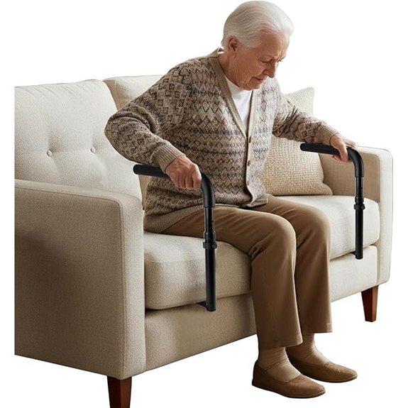 L1 Stand Assist Rail for Elderly Adjustable Safety Grab Bar