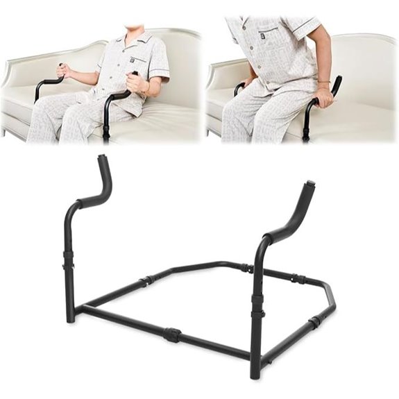Stand Assist Aid for Elderly with Adjustable Support