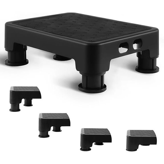 Adjustable Step Stool for High Beds & SUV 650lbs Capacity