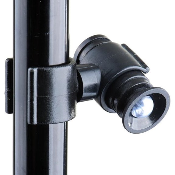 LightBaum 2G Adjustable LED Flashlight for Crutches & Walkers