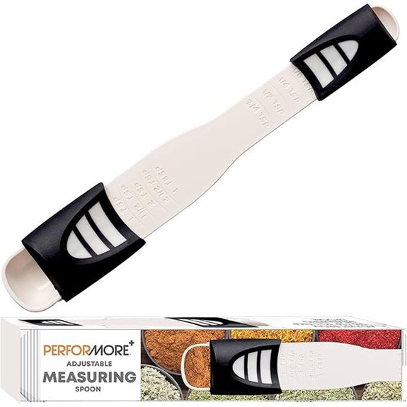 Performore Adjustable Measuring Spoon for Dry and Semi-Liquid Ingredients
