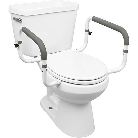 Carex Toilet Safety Frame with Adjustable Rails