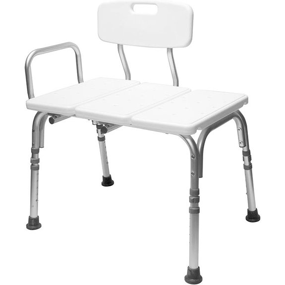 Carex Adjustable Shower Bench and Tub Chair