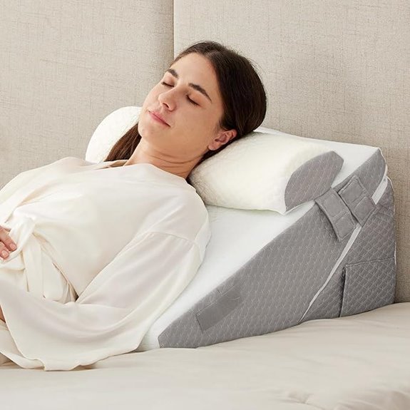 3PCS Adjustable Wedge Pillow Set for Sleeping (9 & 12)