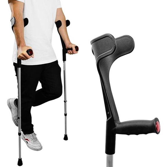 PEPE Mobility Adult Forearm Crutches (2-Pack)