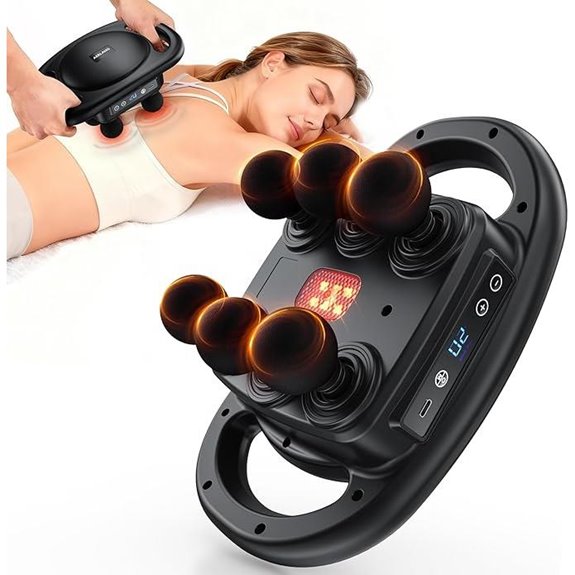 AERLANG Deep Tissue Massage Gun with 9 Levels & 4 Modes