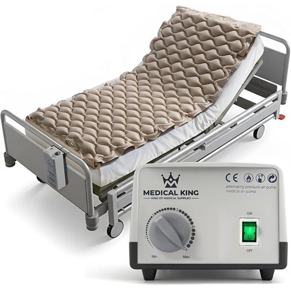 Alternating Air Pressure Mattress Pad with Pump