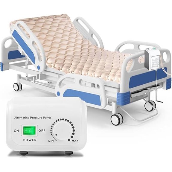 InhwRior Alternating Air Pressure Mattress Pad for Immobile Users