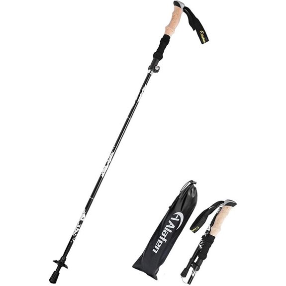 Lightweight Collapsible Aluminum Trekking Pole for Adults