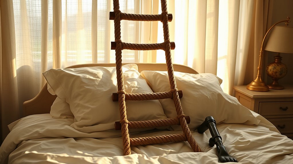 amputee friendly bed ladders