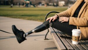 amputee friendly knee pads