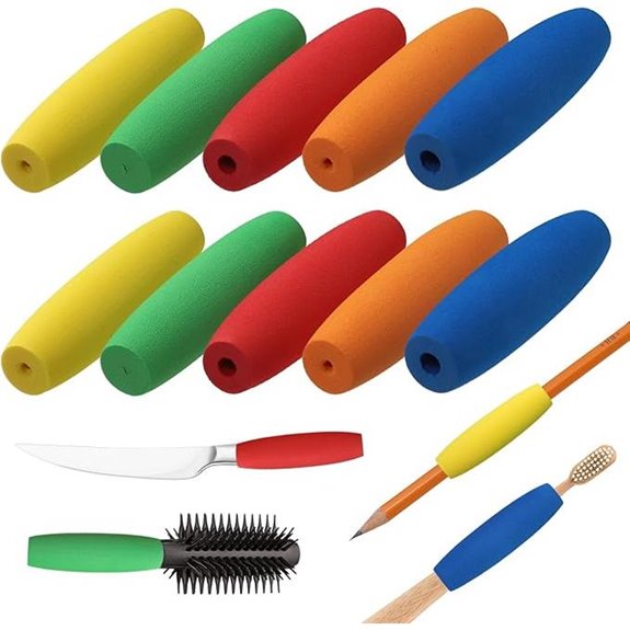 10 Pcs Anti-Slip Foam Grip Tubing for Utensils