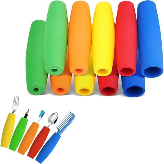 Foam Grip Tubing for Adaptive Utensils (Arc Shaped)