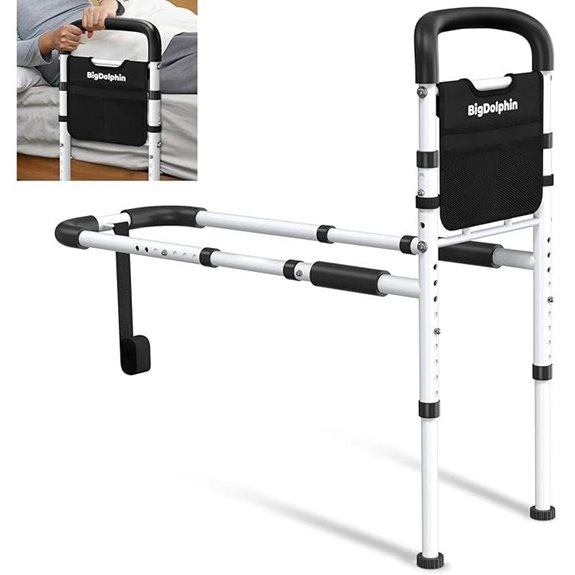 Bed Rails for Elderly Adults Safety - ASTM Approved Adjustable Bed Cane