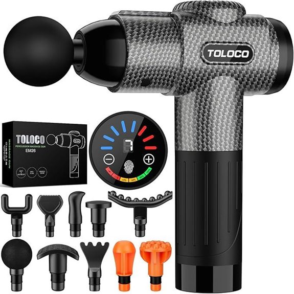 TOLOCO Deep Tissue Massage Gun for Athletes