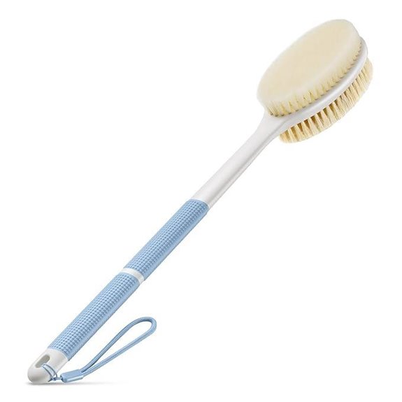 Back Scrubber with Long Handle for Shower (Blue)