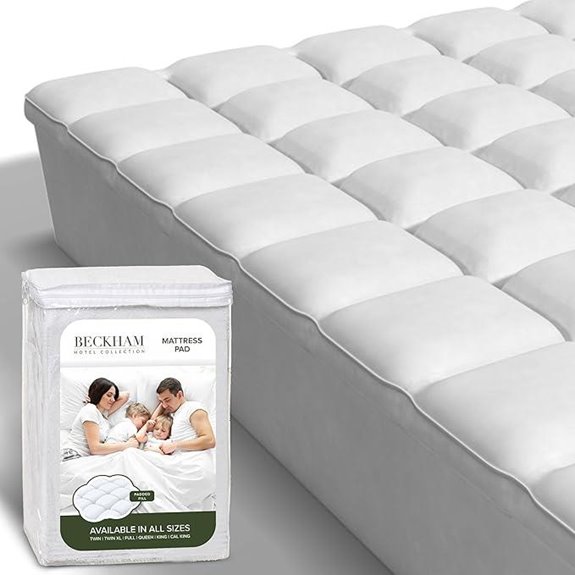 Beckham Hotel Collection Queen Mattress Pad & Protector
