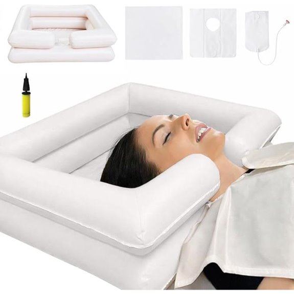 Bedside Inflatable Shampoo Basin Set (5-Piece)