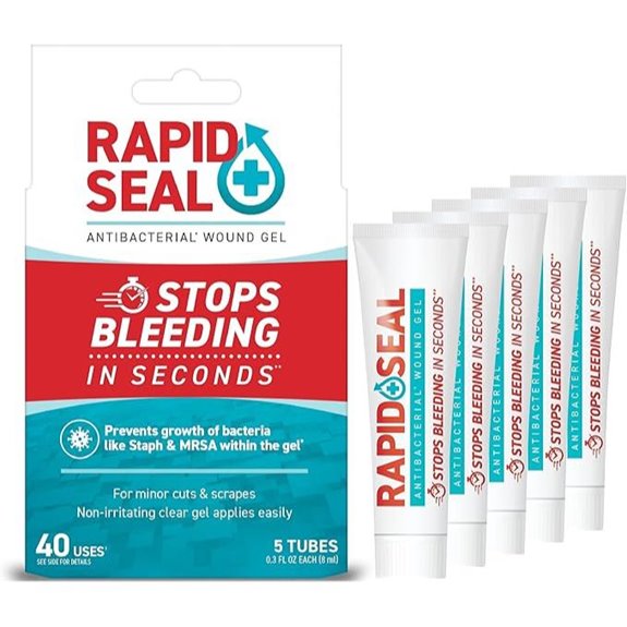 Wound Gel - Stops Bleeding in Seconds (5 Tubes)