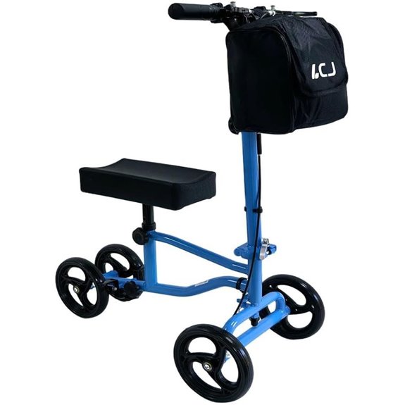 LCJ Knee Walker Scooter with Braking System (Blue)