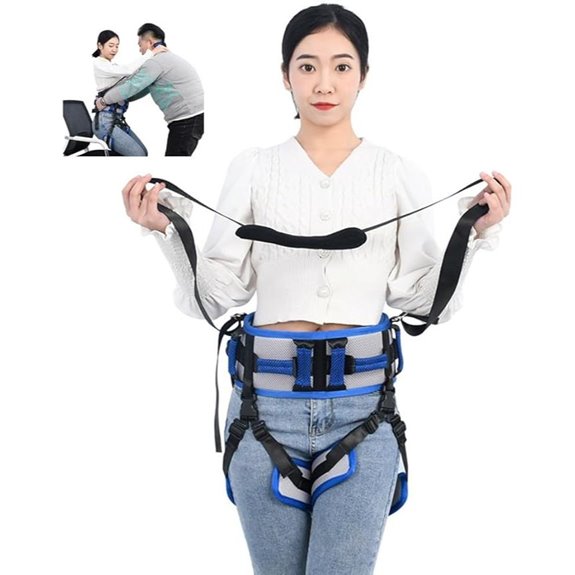 WEEOATAR Medical Nursing Gait Belt with Handles (Blue)