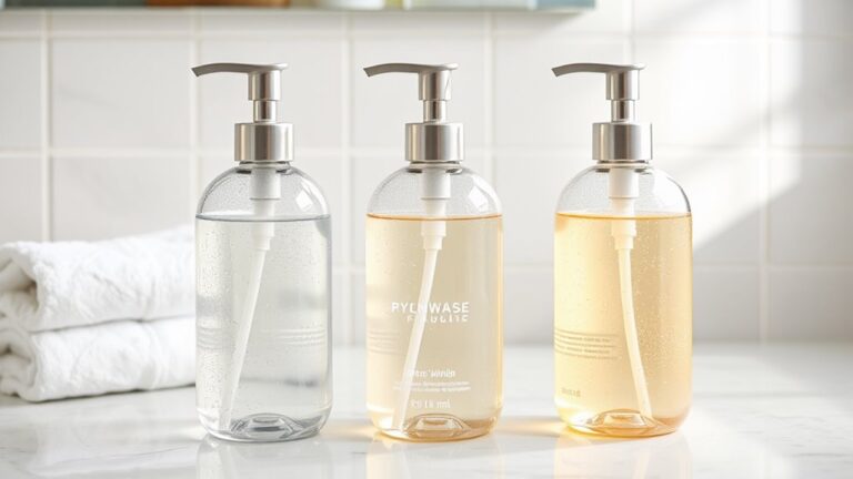 body wash pumps for one armed