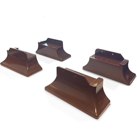 Stander Recliner Risers Set of 4 Brown