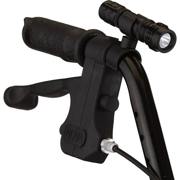 NOVA Universal Clip-On Flashlight for Mobility Devices