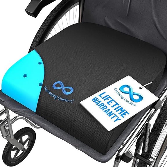 Everlasting Comfort Gel Memory Foam Wheelchair Cushion