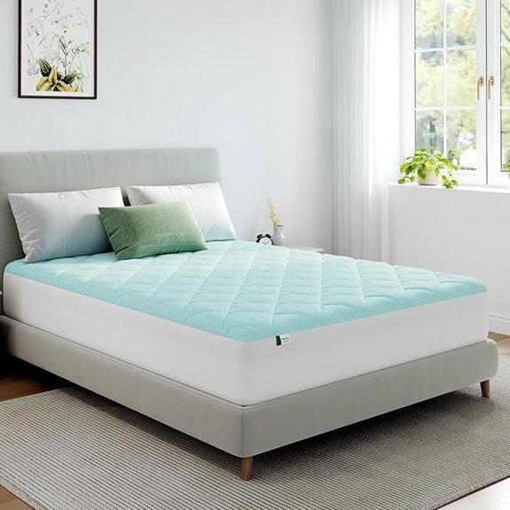 Novilla King Cooling Mattress Topper for Hot Sleepers