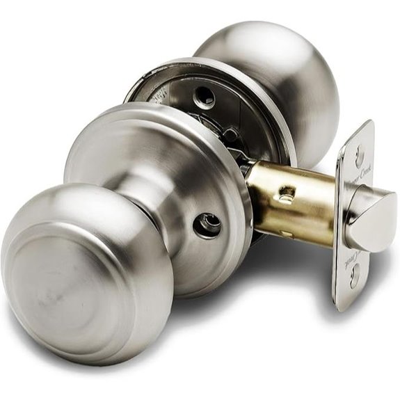 Copper Creek Round Colonial Passage Door Knob (1 Pack)