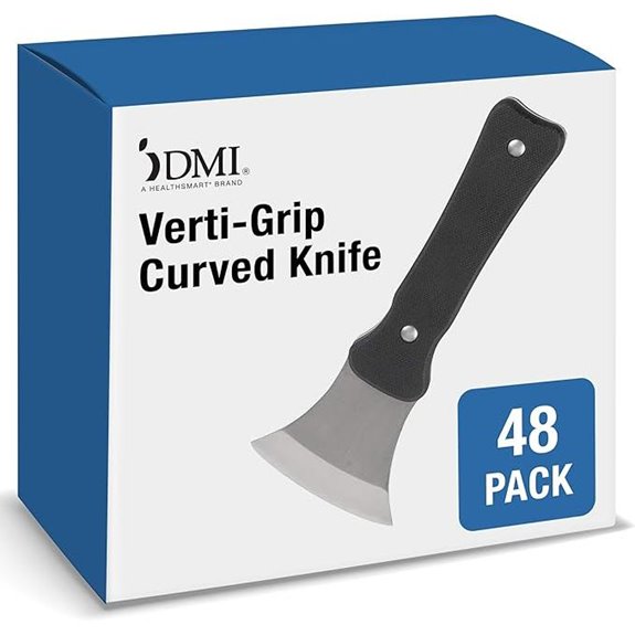 DMI Curved Steak Knife for Limited Hand Strength