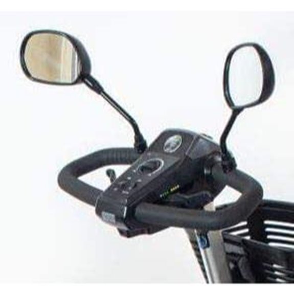Deluxe Scooter Rear View Mirror Pair for Pride Mobility