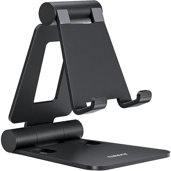 Nulaxy Dual Folding Cell Phone Stand (Compatible with All Phones)