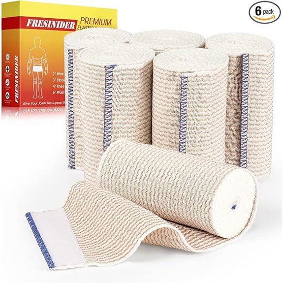 FRESINIDR Elastic Bandage Wrap 6 Pack 4