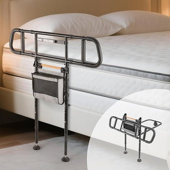 C5 Pro Foldable Bed Rails for Elderly Adults