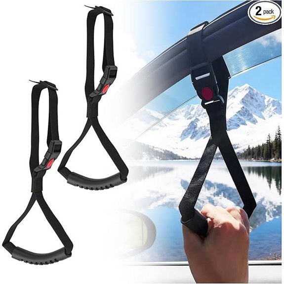 Junecarp 2PCS Car Door Handle for Elderly