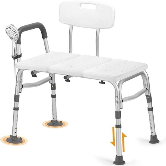 TABEKE Tub Transfer Bench for Elderly and Disabled