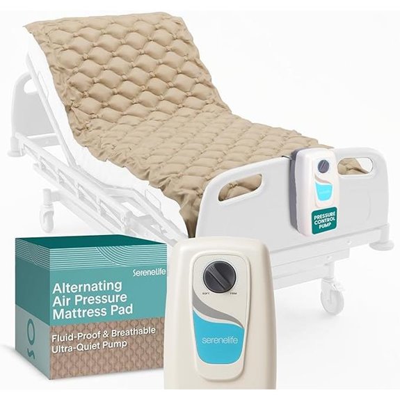 SereneLife Alternating Air Pressure Mattress with Electric Pump