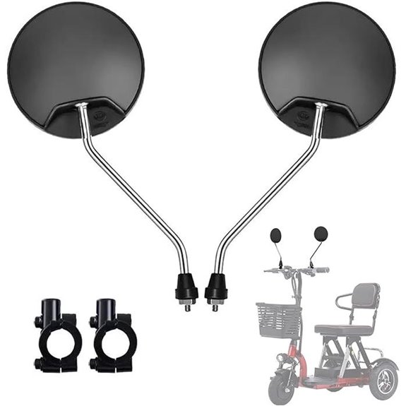 Electric Scooter Rear View Mirrors (2-Pack)