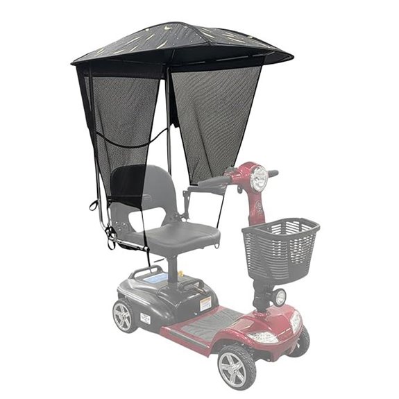 Sun Shade Canopy for Electric Mobility Scooters