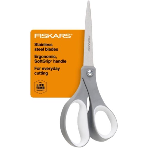 Fiskars All Purpose Scissors with Ergonomic Handles