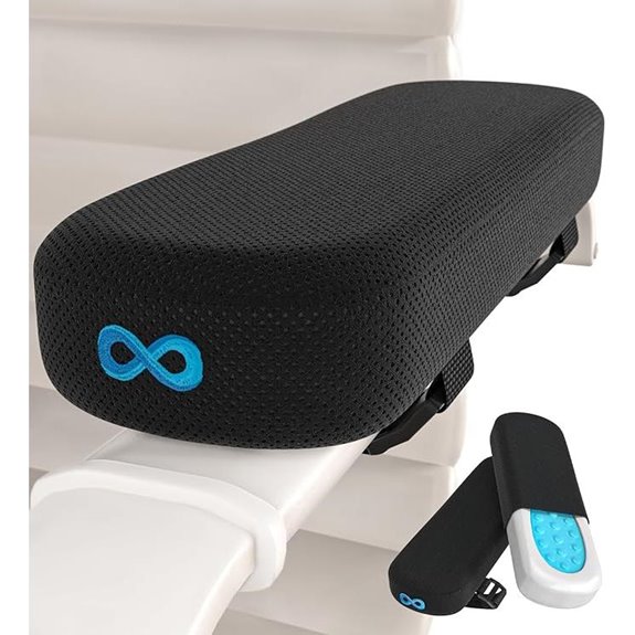 Everlasting Comfort Cooling Armrest Pads for Chairs & Wheelchairs
