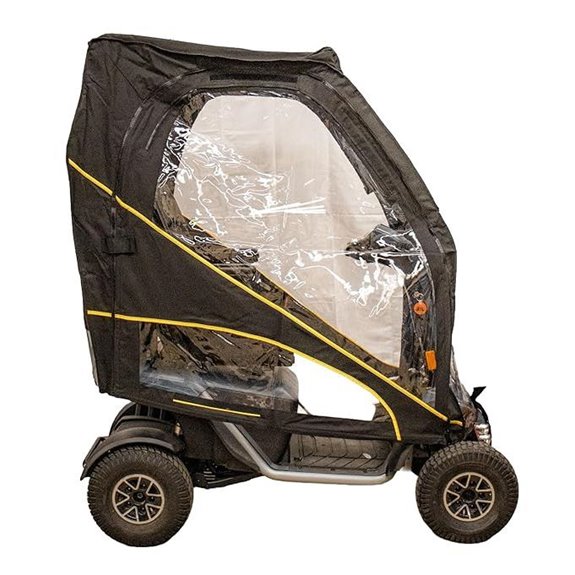Canopy Mobility Scooter Rain Cover with Windows and Doors (Extra Large)
